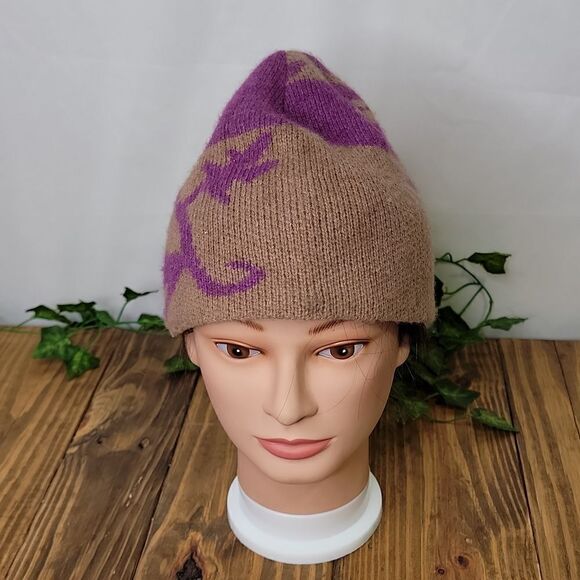 Turtle Fur. Vermont Collection. Cashmere, Angora and Wool. Beanie. OSFA. EUC - Picture 2 of 8